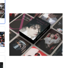 55Pcs Bts Member JUNGKOOK Album Time Difference Personal Lomo Card